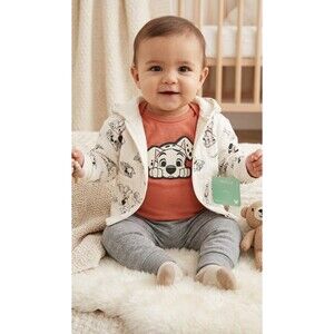 Disney Baby (3 Piece) Set  101 Dalmatian Animated Size 3/6 M